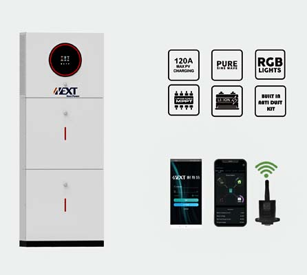 Sistema de almacenamiento de energía solar todo en uno con conexión/desconexión a la red VICTOR NM-ESS 4,2 KW/6,2 KW/10,2 KW