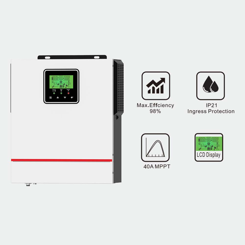 Inversor Solar fuera de la red Original de fábrica, 1KW, 12V, serie Victor NMS, 40A, MPPT, controlador de cargador solar 