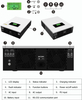 Onda sinusoidal pura 3KW 24V fuera de la red inversor solar 80A MPPT cargador solar 