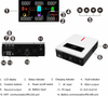  Inversor solar ECO 6.2KW On/off Grid 60~500VDC 120A Controlador de cargador MPPT Puertos de comunicación duales para comunicación de batería y comunicación Wifi