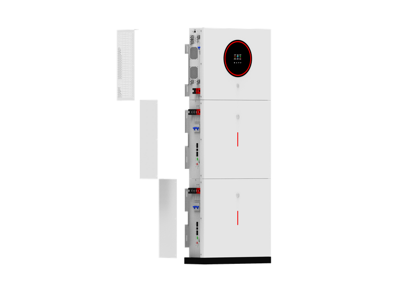 Sistema de energía para el hogar inversor de batería de alto voltaje 3.6KW 24V On/Off grid inversor solar fabricante de sistemas de almacenamiento de energía