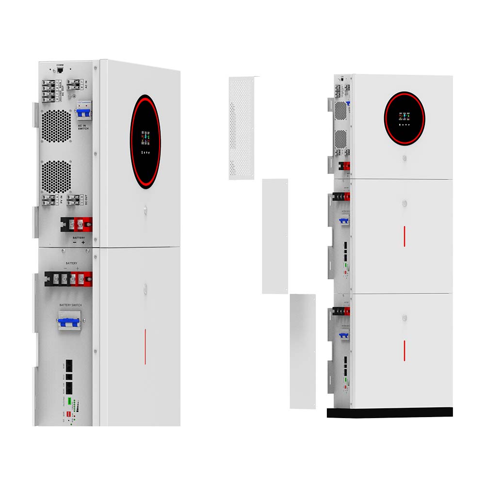 Serie ESS 120A MPPT 3.6KW/6.2KW Inversor solar de red con./fuera Sistema de almacenamiento de energía con batería de litio de grado A